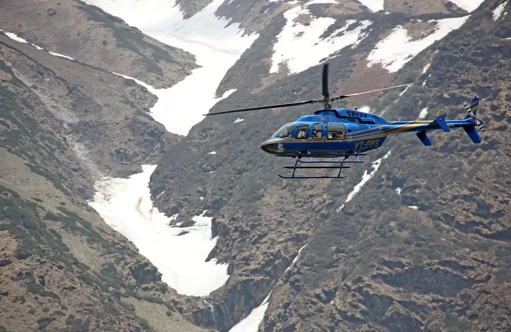1 Night Char Dham Helicopter Tour Package ex-Dehradun