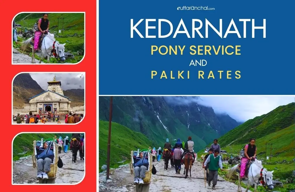 Kedarnath Pony Service and Palki Rates