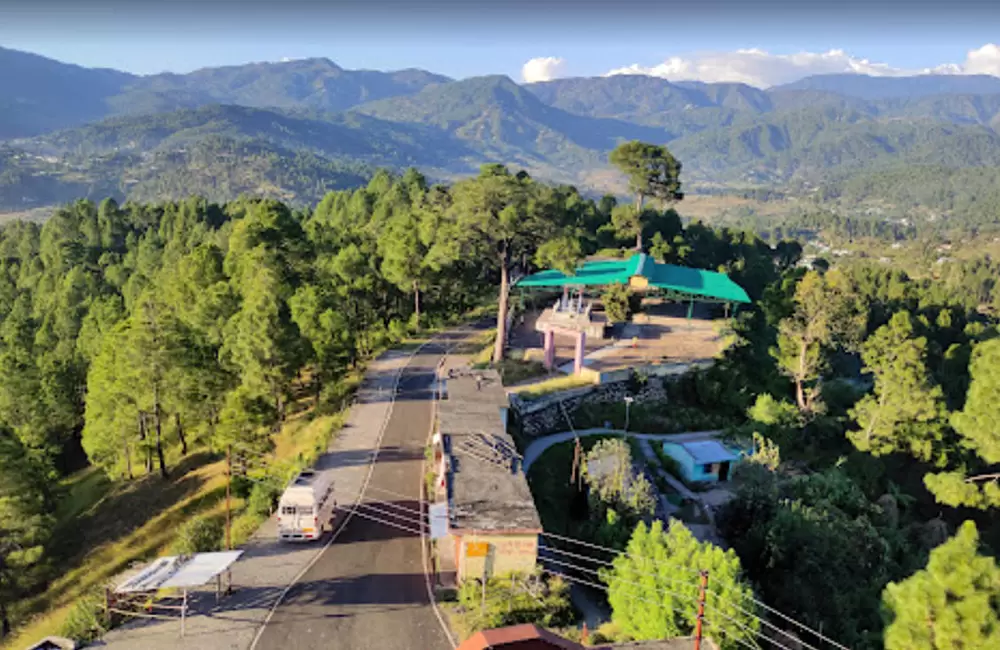 Valley and Himalayan Views. Pic: Tarun Budhani