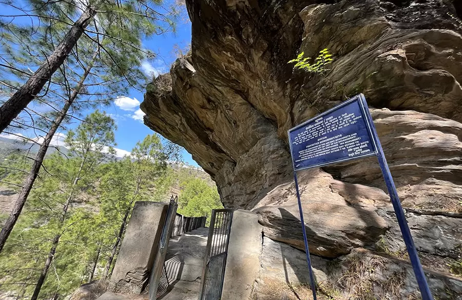 Lakhudiyar Rock Paintings Almora. Pic: Abhay Ptatap Singh Rathore