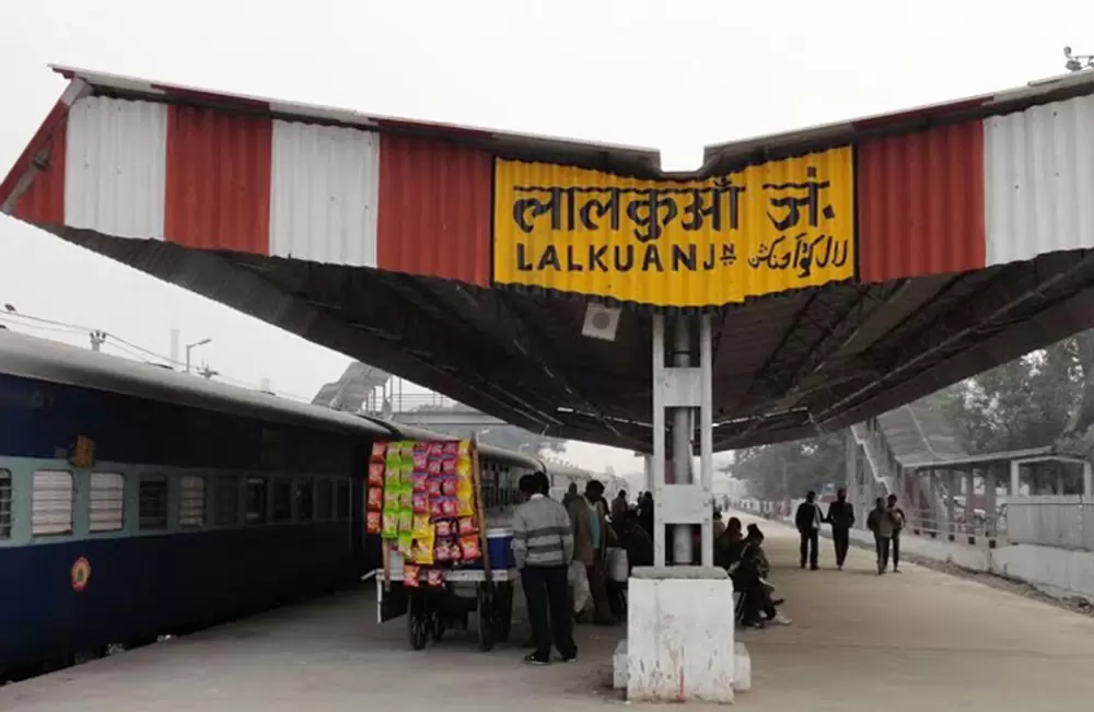 Lalkuan Railway Station. Pic: 