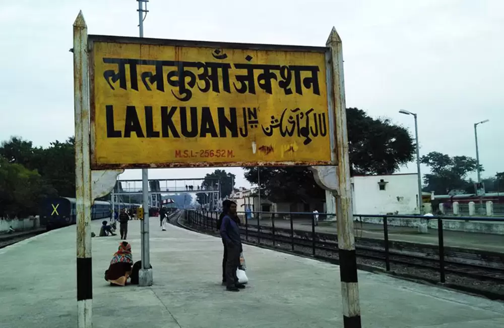 Lalkuan Junction in Kumaon. Pic: 