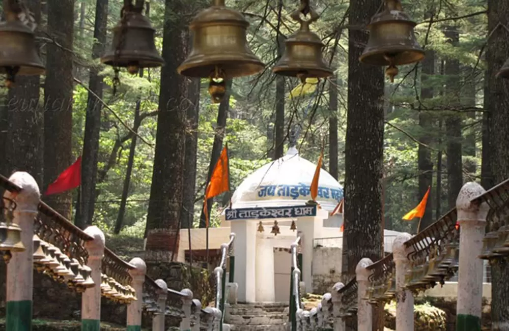 Tarkeshwar Temple, 40km from Lansdowne. Pic: eUttaranchal.com