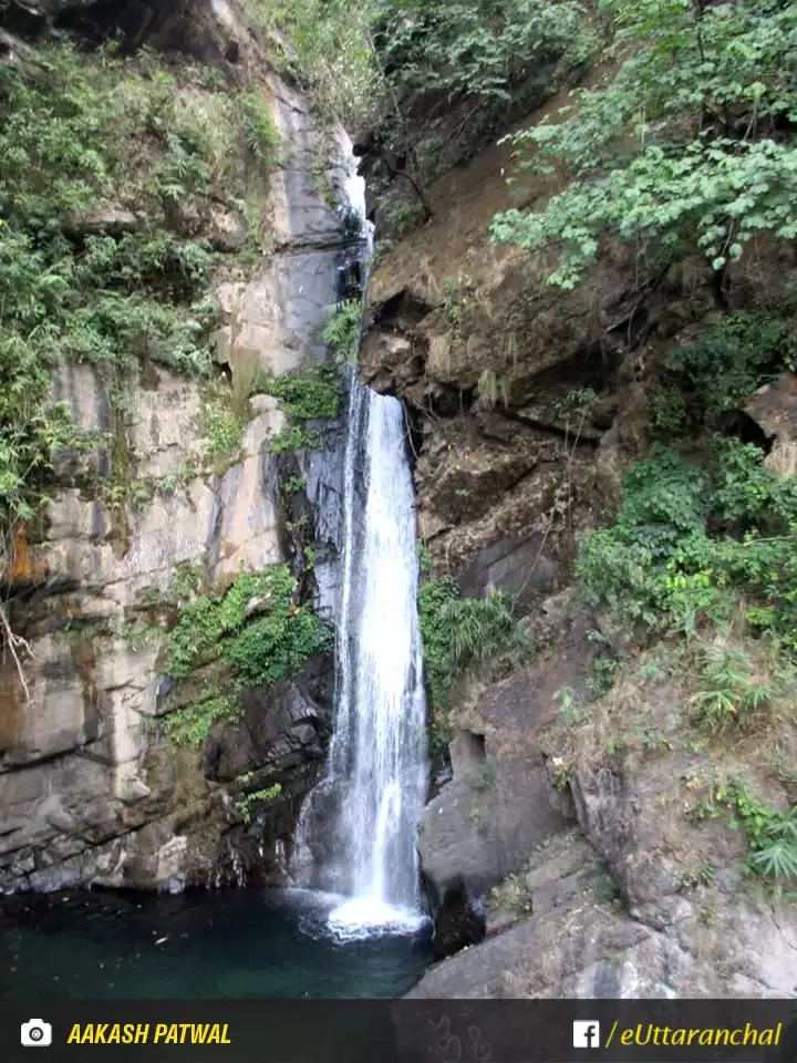 Maldevta Waterfall. Pic:  AakaSh PaTwal