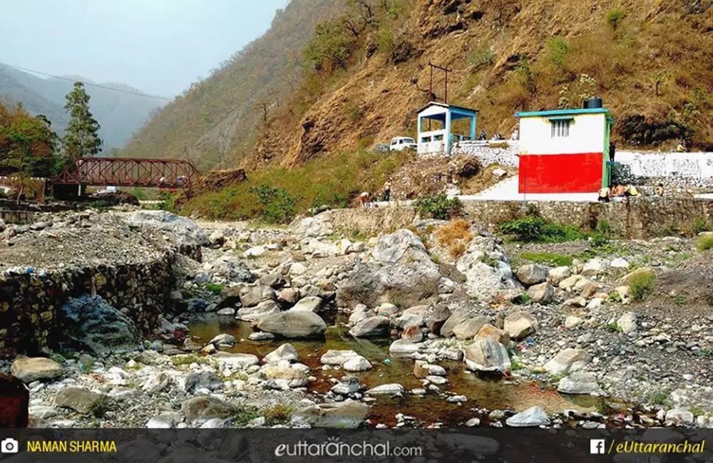 Water stream through Maldevta Dehradun.. Pic: Naman Sharma/facebook