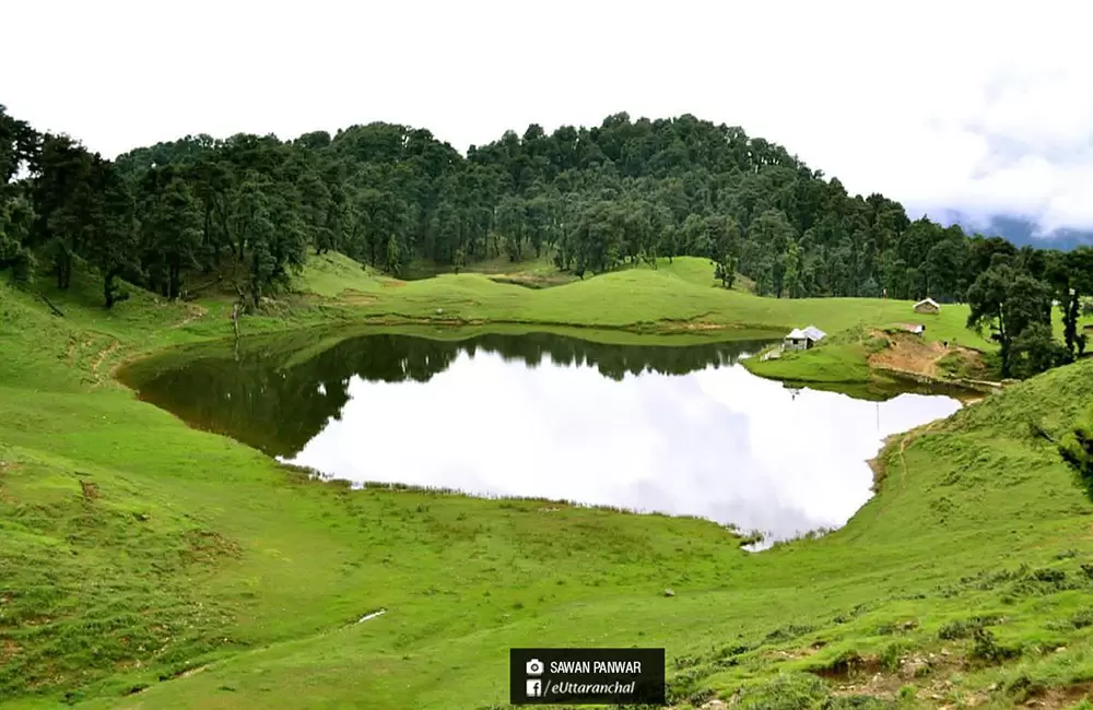 Masar Tal near Budha Kedar, Tehri.. Pic: Sawan Panwar