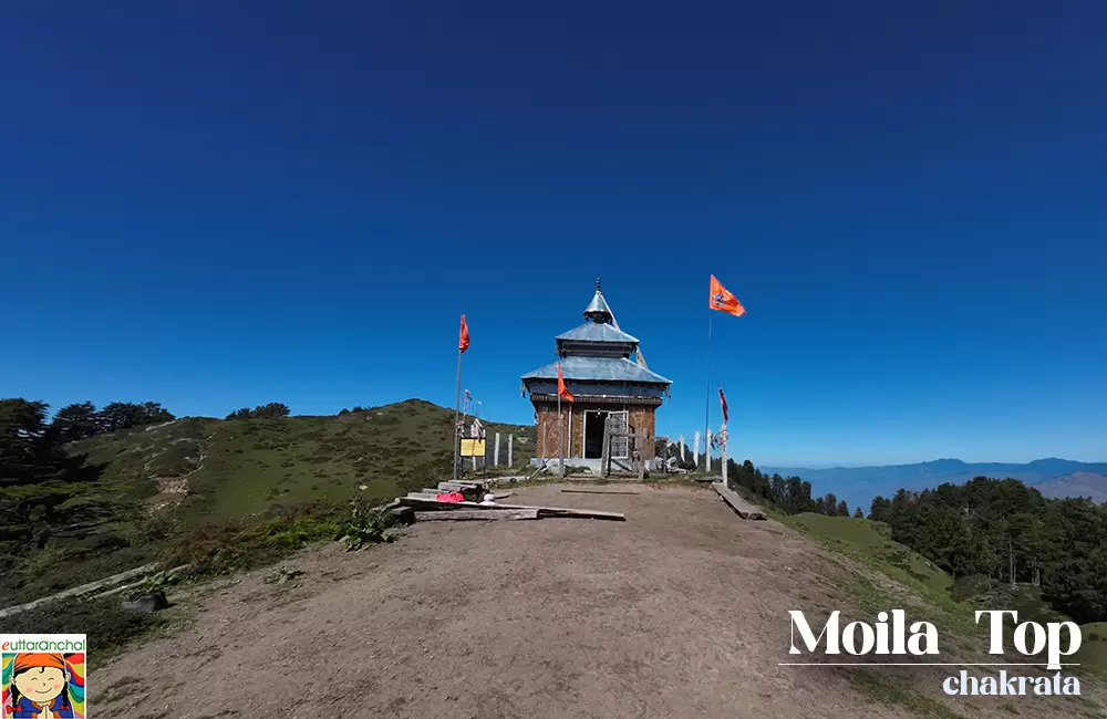 Pari Temple at Moila Top. Pic: 