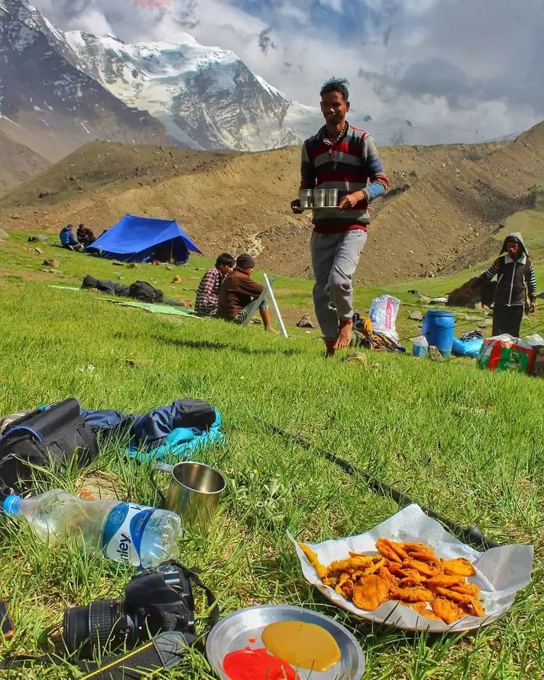 Rudragaira peak base camp. Pic: @dr_100rub_aswal