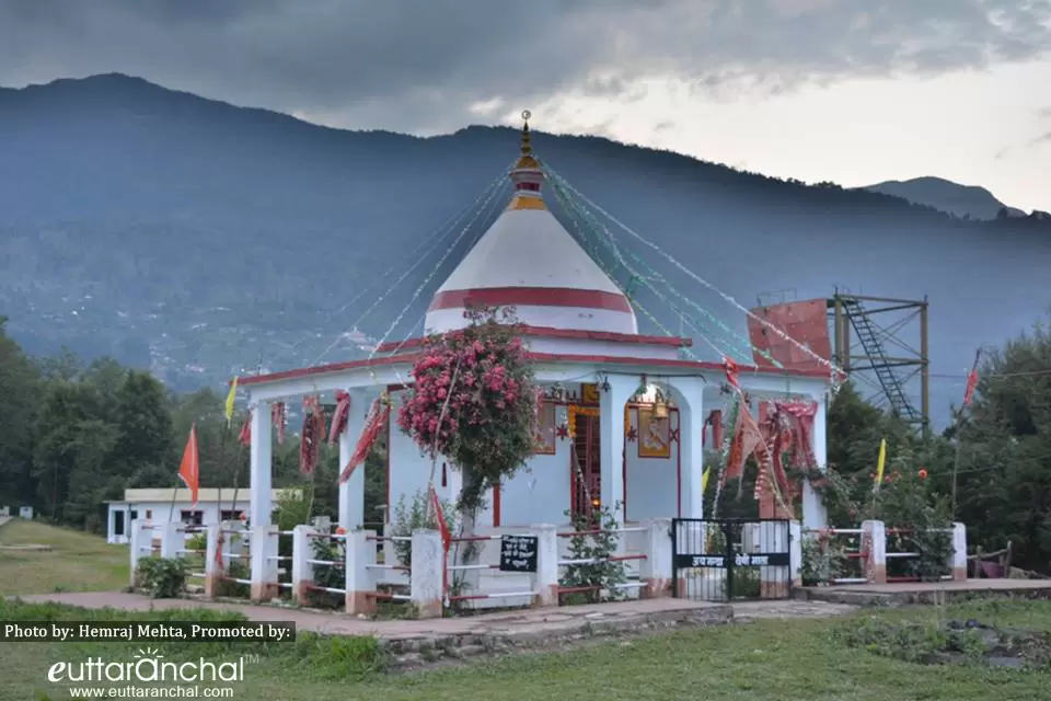 Nanda devi temple in Munsiyari, Pithoragarh.. Pic: Hemraj Dafaali Mehta