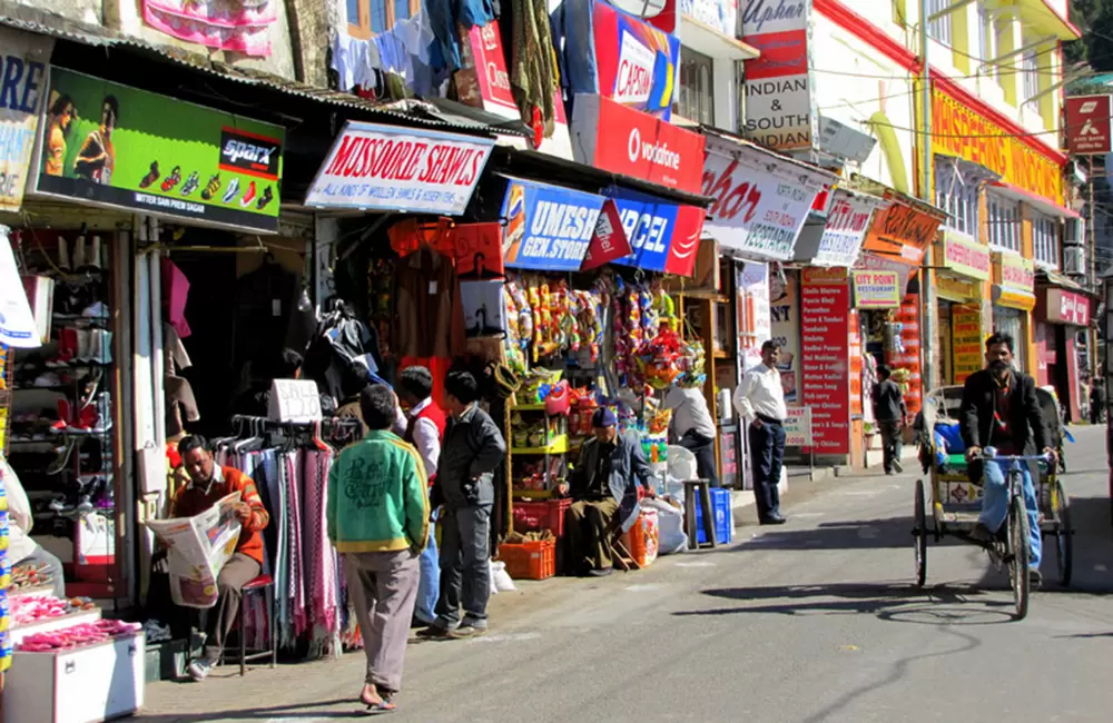 Shopping in Mussoorie