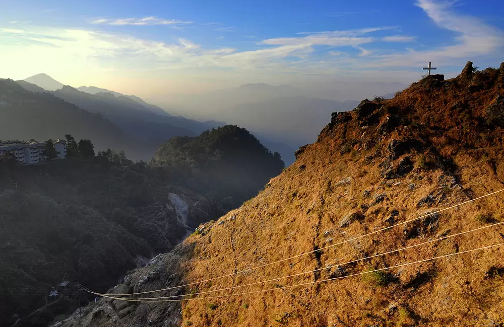 Scenic view of Lal Tibba, Mussoorie. Pic: Sudeept 