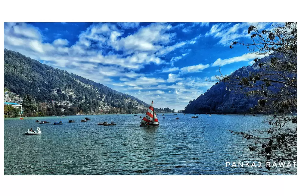 Boating in Nainital Lake. Pic: Pankaj Rawat