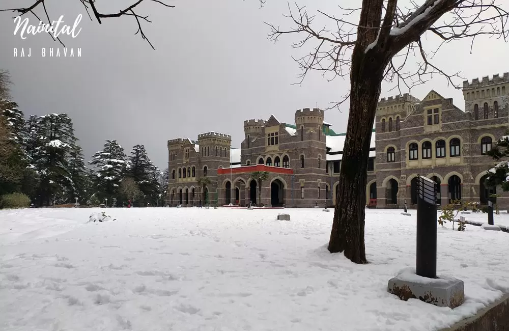 Raj Bhawan Nainital in winters . Pic: Awantika Bisht