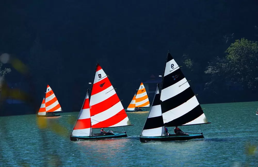 regatta sailing in Naini lake, Nainital.. Pic: Rohit Melkani 