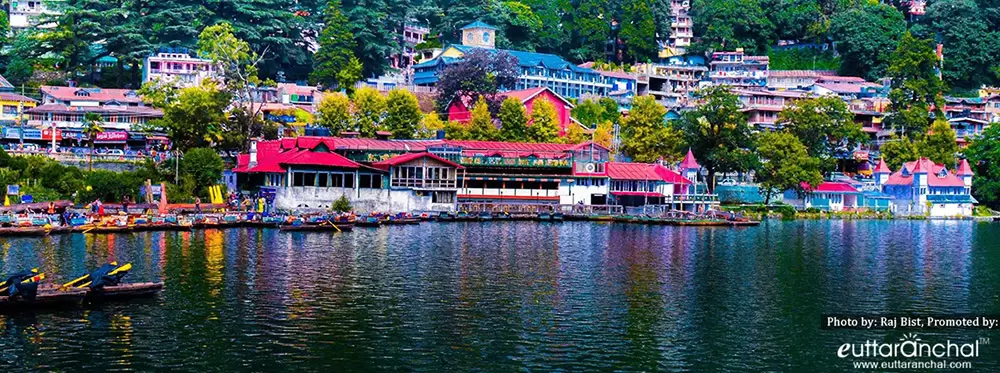 Boat house club  beside Naini lake Nainital.. Pic: Raj Bist