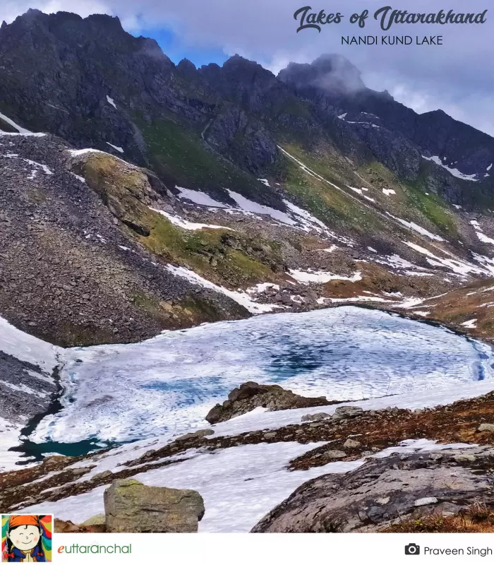 Nandi Kund Lake. Pic: Praveen Singh