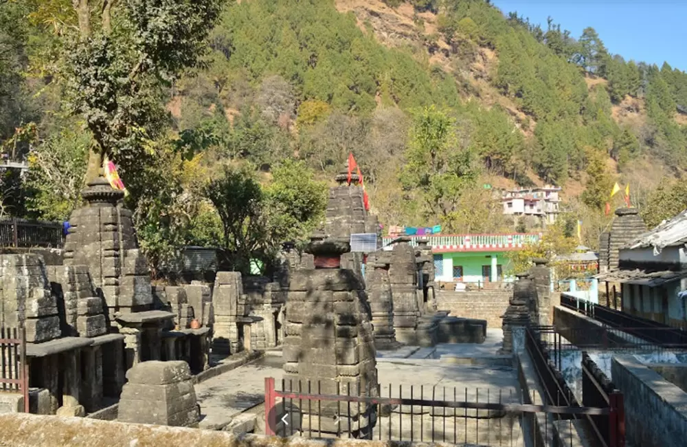 Naranyan Kot Temple complex. Pic: 