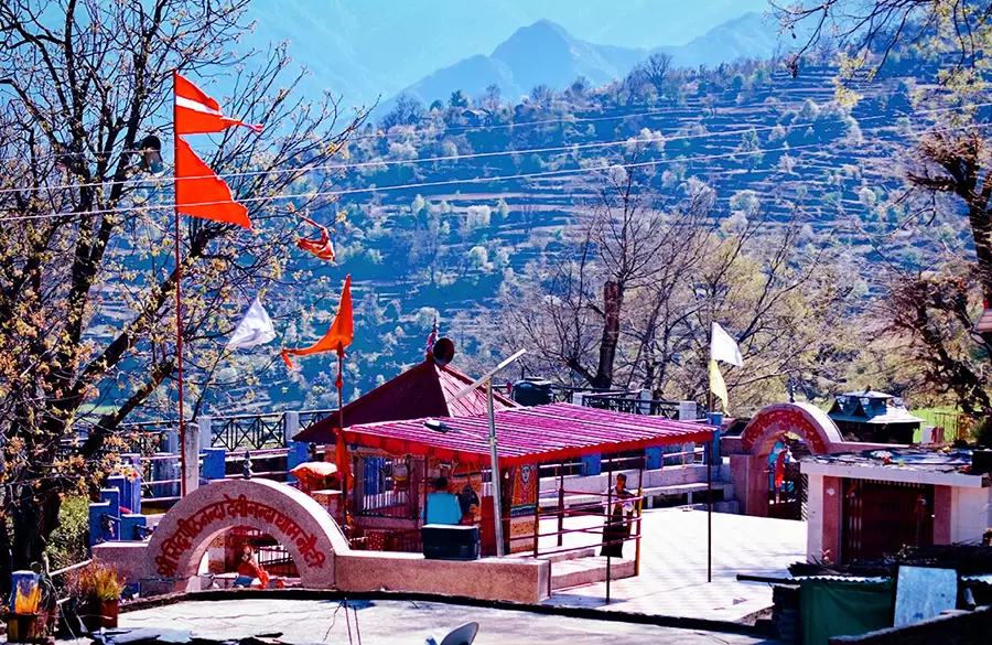 Nanda Devi Temple Nauti Village. Pic: akhilesh kailkhura