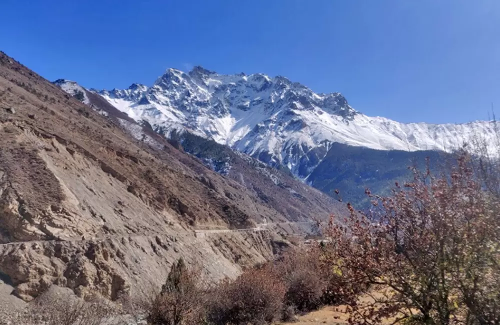 Peaks visible from Niti. Pic: Amit Semalty