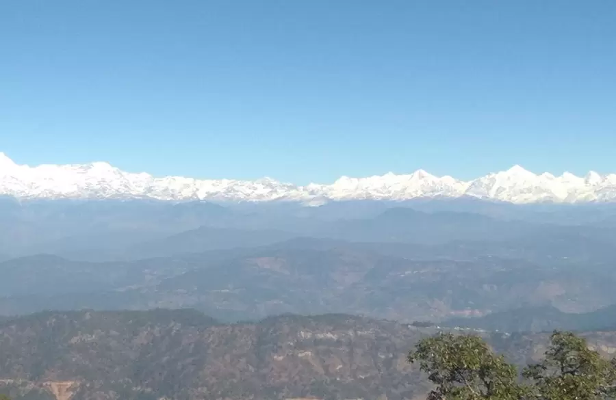 View from Pariyadeva Pashan Binsar. Pic: BeerSinghPanwar