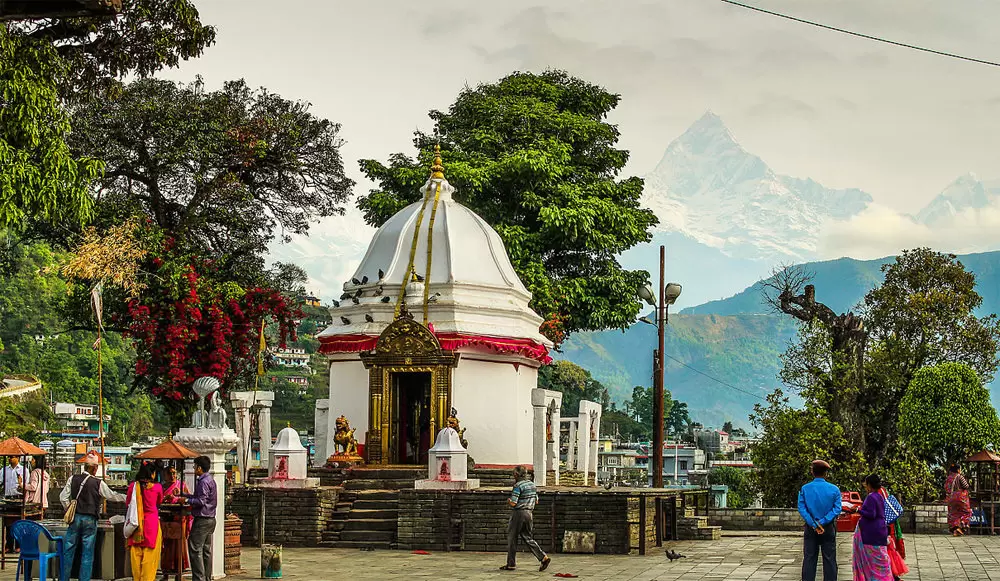 Bindabasini temple pokhara. Pic: Wikipedia: Dhurba Gurung