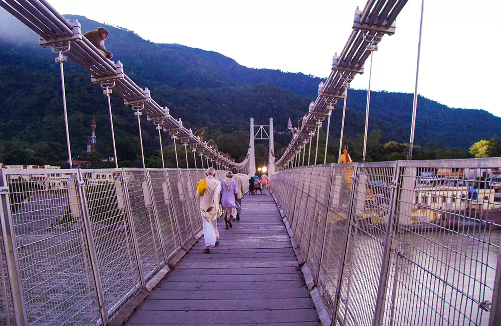 Ram Jhula, Rishikesh. Pic: Brij Vatsal 