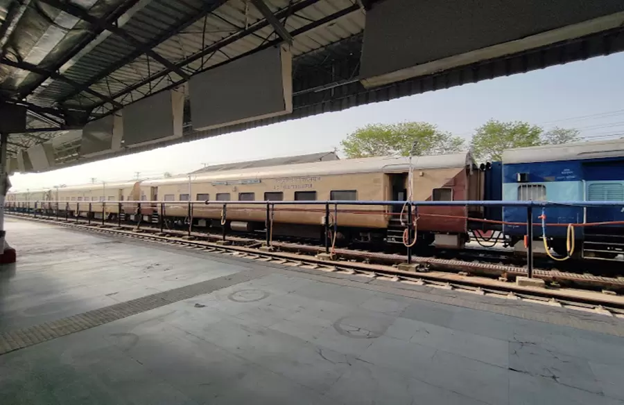 Ramnagar Railway Station. Pic: Neeraj Nagarkoti