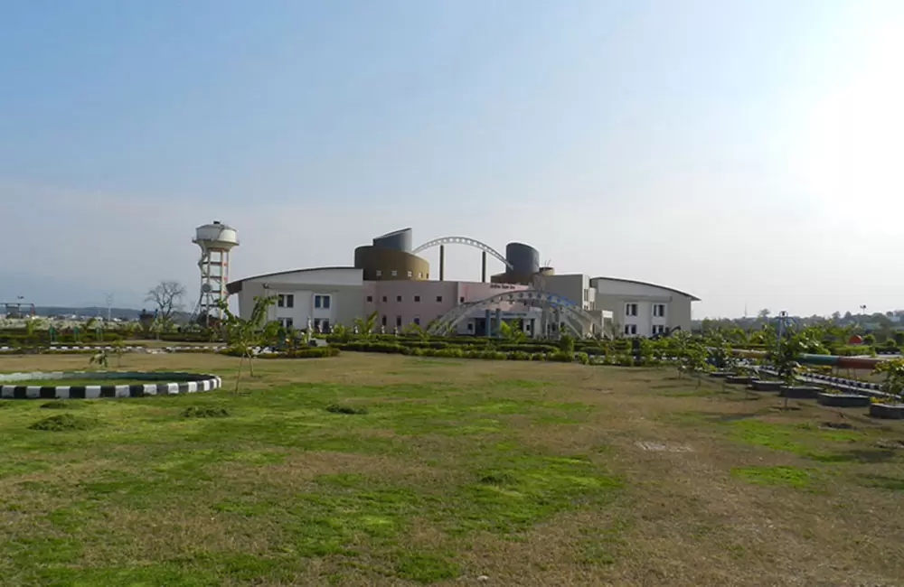 A distant view of Regional Science Centre Dehradun. Pic: eUttaranchal