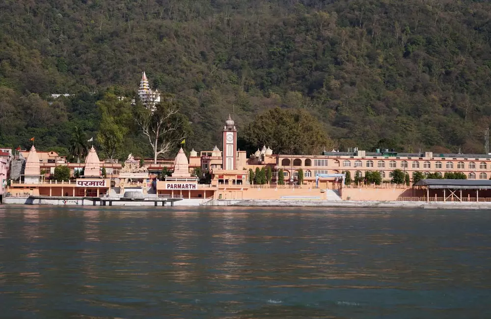 Parmarth Niketan in Rishikesh. Pic: Pixabay: 1113888