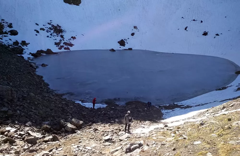 Roopkund Lake. Pic: Deepak Bafila