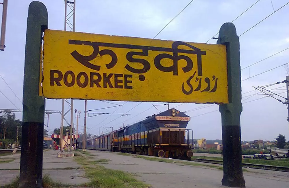 Roorkee Railway Station. Pic: indiarailinfo.com