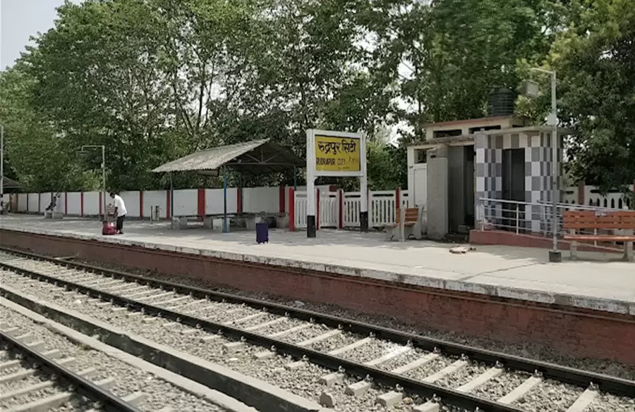 Rudrapur City Railway Station. Pic: Vishram Vadakar