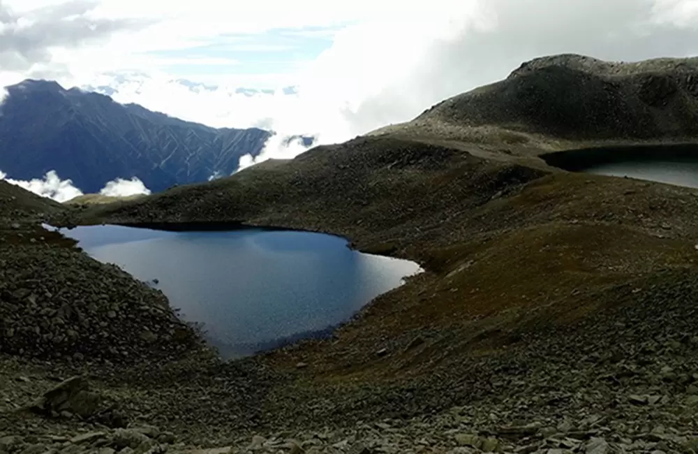 The holy lake of Hiamalayas - Sahastra Ta. सहस्त्रताल . Pic: Kunwar Panwar /facebook