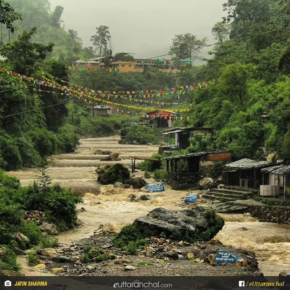 Shastradhara during Monsoon, Dehradun, Uttarakhand. Pic: Jatin Sharma (Facebook)