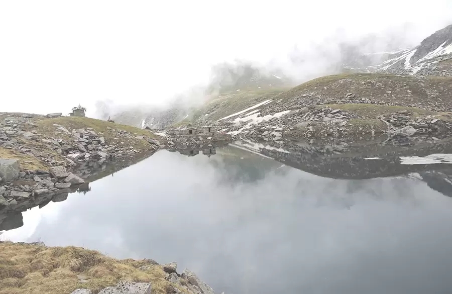 Saru Tal Trek. Pic: jagatpal singh