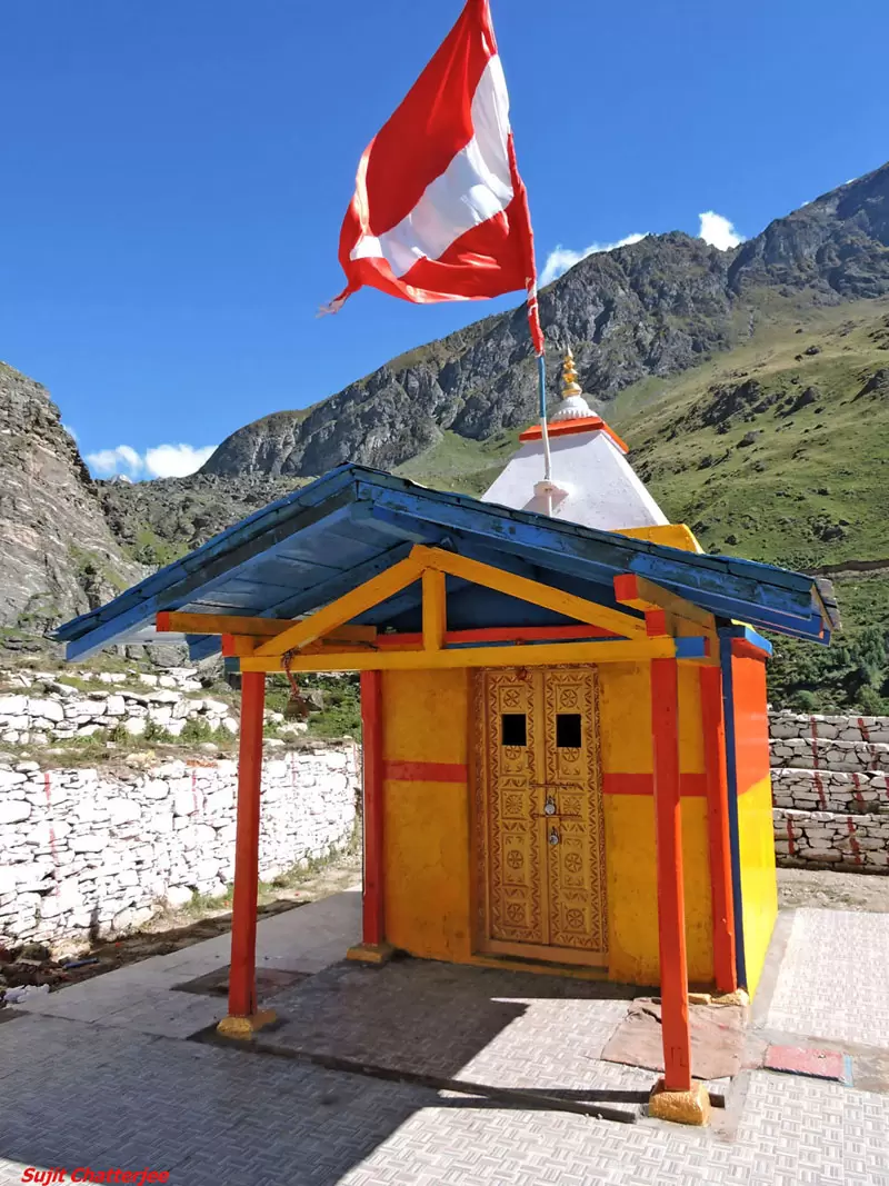 Mata Murti Mandir near Badrinath. Pic: Sujit Chatterjee