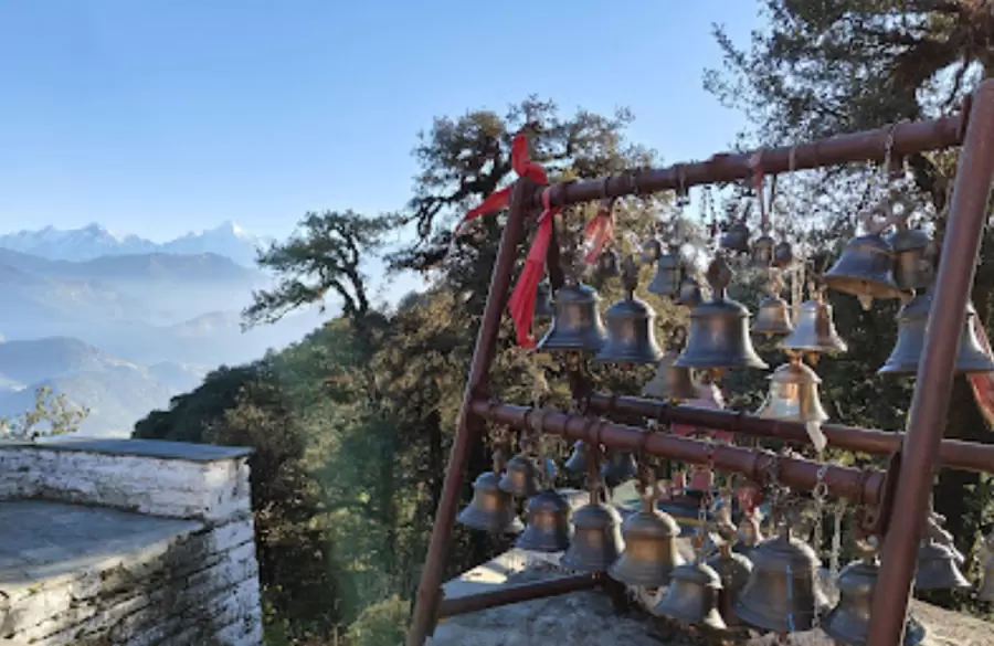 Himalayan Views from Shikhar Temple. Pic: 