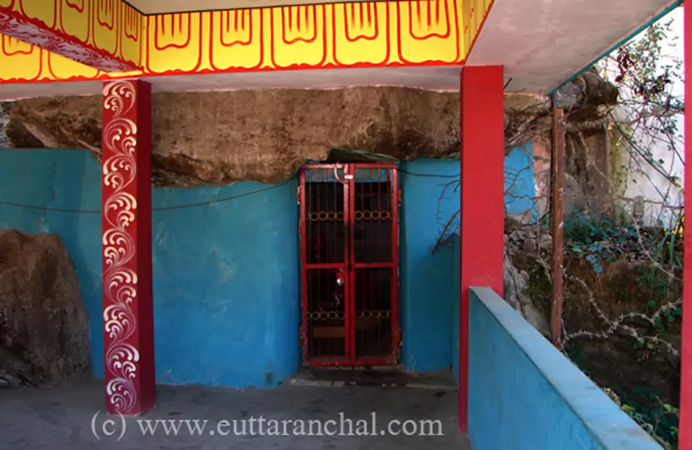 Place where Guru Shankracharya did meditation. Pic: 