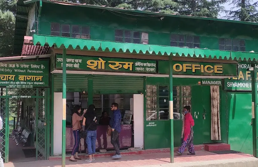 Tea Showroom and Sales Office in Ghorakhal. Pic: 