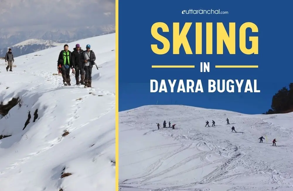 Skiing in Dayara Bugyal