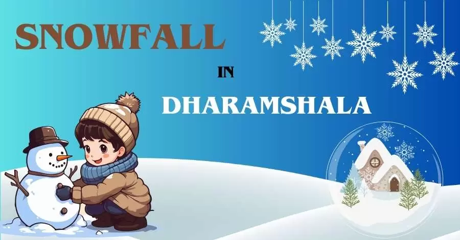 Snowfall in Dharamshala