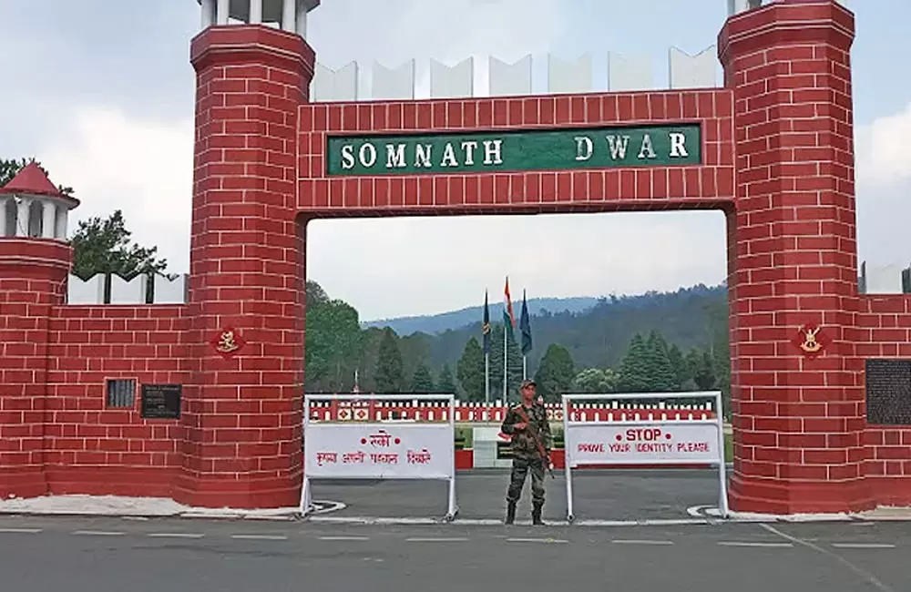 Somnath Dwar in Ranikhet. Pic: 