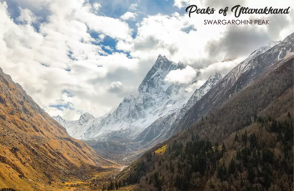 Swargarohini Peak from Har Ki Dun. Pic: Ankit Kumar