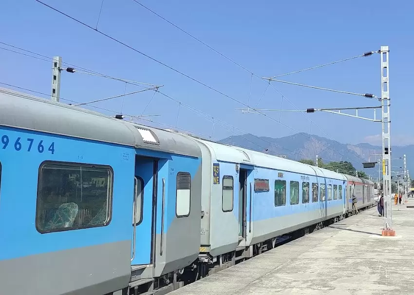 Tanakpur Railway Station. Pic: 