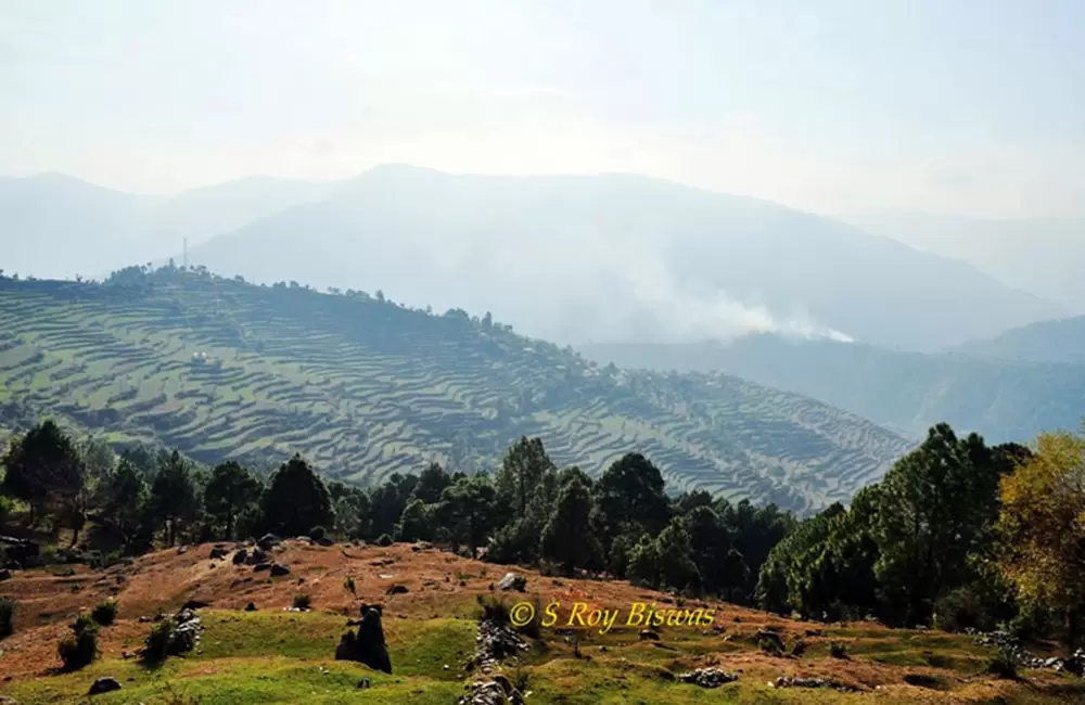 Tarikhet Village, Almora. Pic: S Roy Biswas