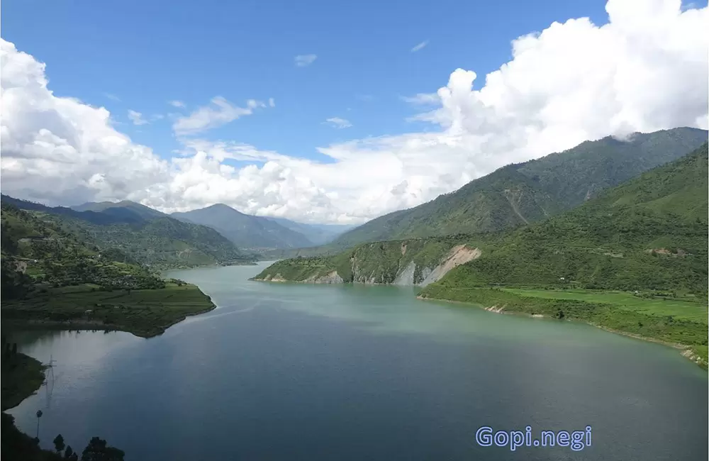 Scenic view of Tehri Dam, Tehri Garhwal Uttarkhand.. Pic: Govind_singh_negi 