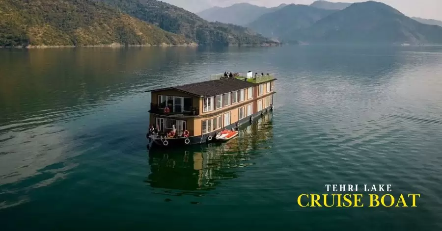 Tehri Lake Cruise Boat. Pic: Photo Src : Amar Ujala