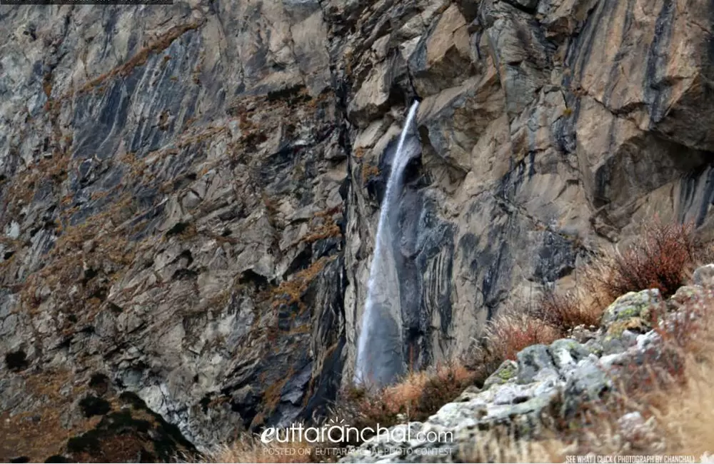 Vasudhara Fall near Shri Badrinath, Chamoli (Uttarakhand). Pic: Chanchal Vashisht (Facebook)
