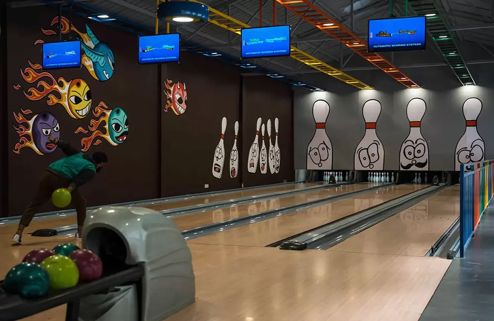 Bowling area. Pic: 