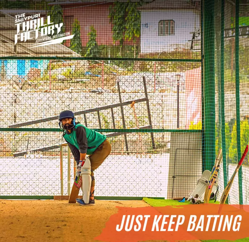 Play cricket at Thrill Factory Shivpuri. Pic: 